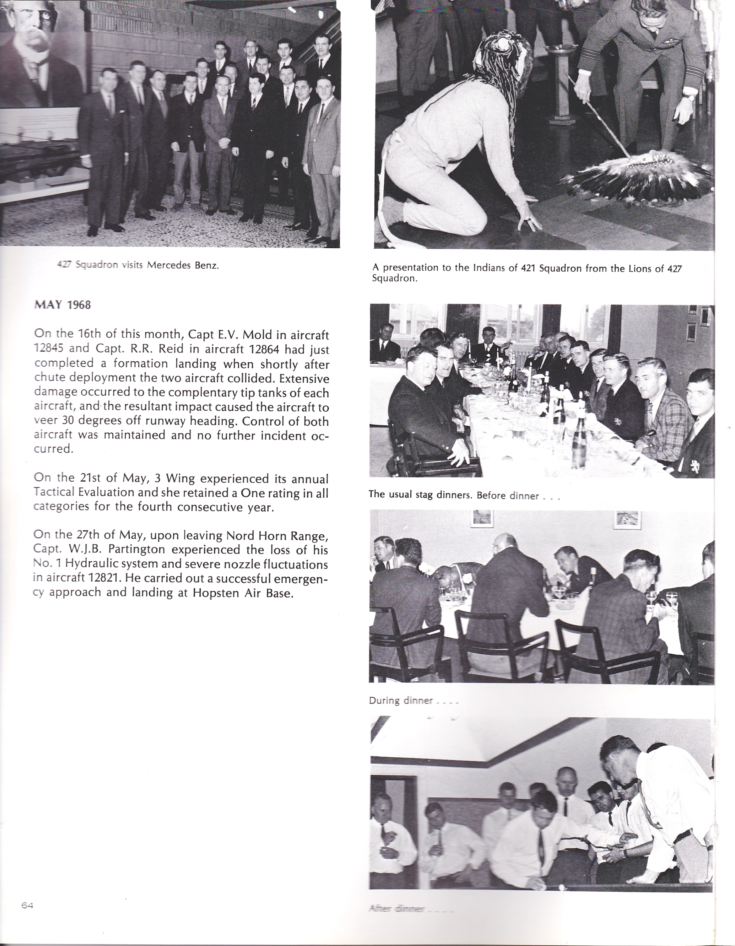CF-104 Squadron Diary