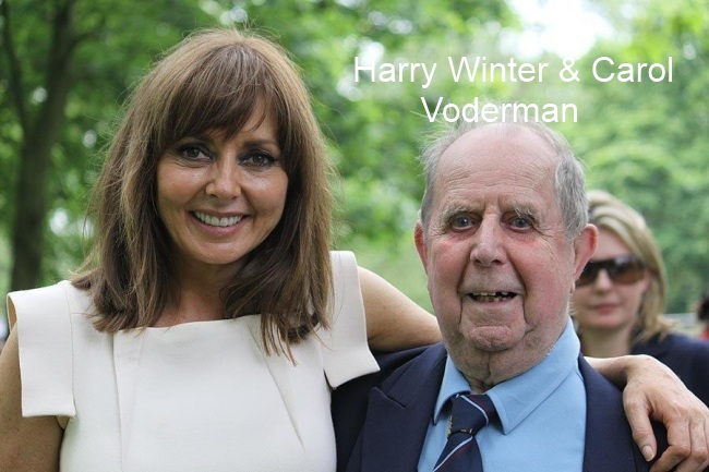 Harry Winter and Carol Voderman (the MC)