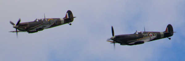 Two Spitfires